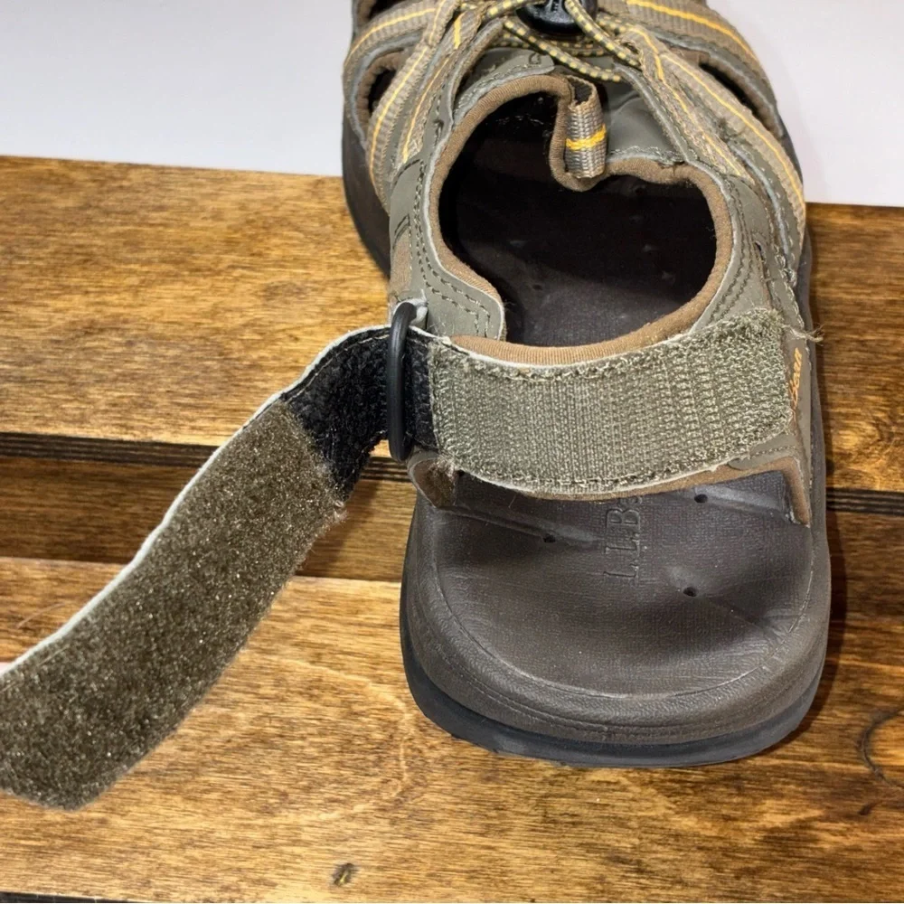L.L. Bean Men's Size 8.5 Explorer Outdoor Sport Water Hiking Fishing Sandals